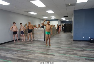 new NH2T store - International Physique League (IPL) show - rehearsal - male physique - Ricky Bobby