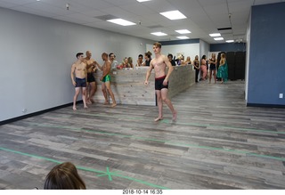 new NH2T store - International Physique League (IPL) show - rehearsal - male physique - Ricky Bobby