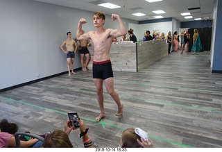 new NH2T store - International Physique League (IPL) show - rehearsal - male physique