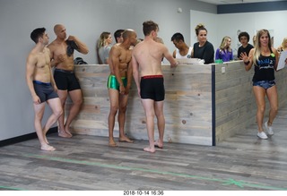 new NH2T store - International Physique League (IPL) show - rehearsal - male physique - Ricky Bobby