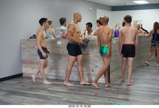 new NH2T store - International Physique League (IPL) show - rehearsal - male physique - Ricky Bobby