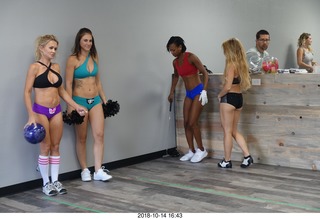 new NH2T store - International Physique League (IPL) show - rehearsal - sports model - Christian DeAngelis