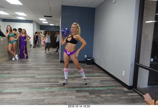 new NH2T store - International Physique League (IPL) show - rehearsal - sports model - Christian DeAngelis