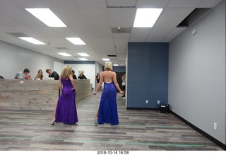 new NH2T store - International Physique League (IPL) show - rehearsal - evening gown