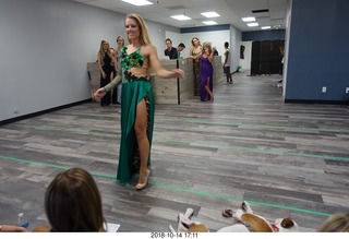 new NH2T store - International Physique League (IPL) show - rehearsal - evening gown