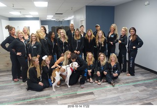 new NH2T store - International Physique League (IPL) show - rehearsal - group photo