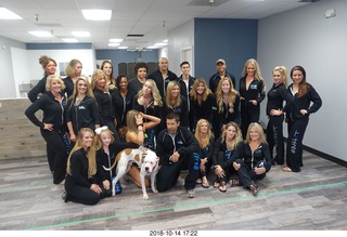new NH2T store - International Physique League (IPL) show - rehearsal - group photo