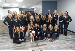 new NH2T store - International Physique League (IPL) show - rehearsal - group photo