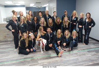 new NH2T store - International Physique League (IPL) show - rehearsal - group photo