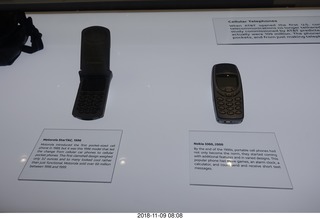 Bell Telephone museum tour with Don Barnickel - cell phones