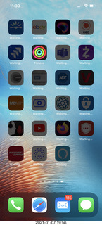 iPhone screen