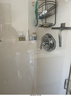 my new shower - tah dah!
