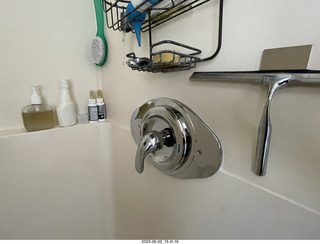 my new shower - tah dah!