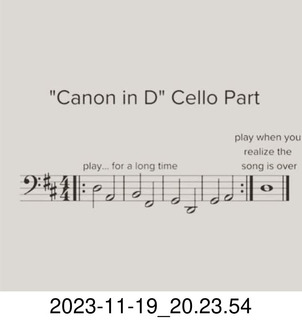 Facebook - Canon in D Cell Part