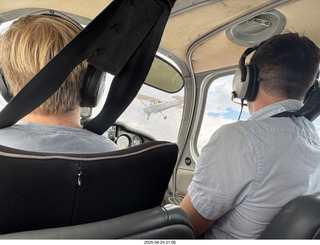 Catalina-lunch formation flight - Tyler and Hayden