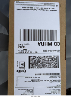 FedEx - my old Apple iPhone 14