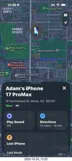 finding my lost iPhone 17 ProMax