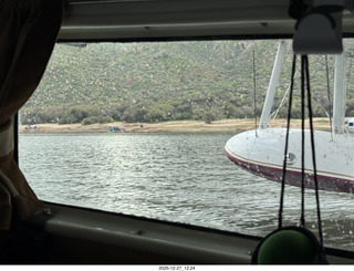landing on Barlett Reservoir