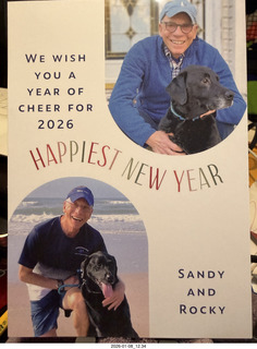 Sandy Student happy new year