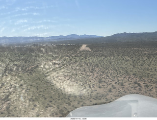 aerial - Arizona near Alamo Lake