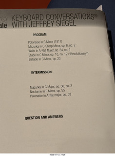 Scottsdale Performing Arts - Jeffrey Siegel Keyboard Conversations program