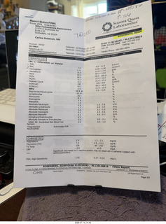 Dr. Carlos - my blood work