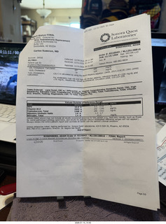Dr. Carlos - my blood work